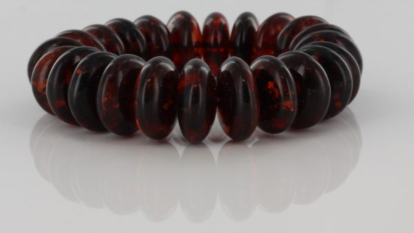 German Baltic Amber Healing Handmade Bracelet Genuine Amber W060 RRP£825!!!