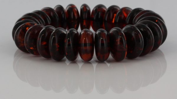 German Baltic Amber Healing Handmade Bracelet Genuine Amber W061 RRP£625!!!