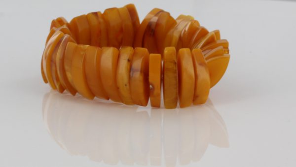 German Antique Butterscotch Elegant Handmade Baltic Amber Bracelet W017 RRP£695!!!