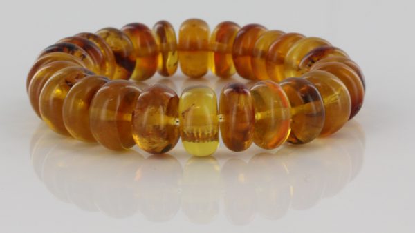 Mexican/Dominican Genuine Healing Amber Bracelet 100% Natural W046 RRP £525!!