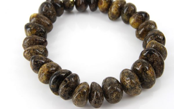 German Baltic Amber Handmade Unique Healing Genuine Bracelet W153- RRP £75!!!