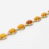Handmade German Antique Butterscotch Baltic Amber In 9ct Gold Bracelet GBR088 RRP£1200!!!