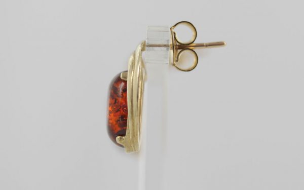 Italian Handmade German Baltic Amber in 9ct solid Gold GS0014 RRP£195!!!