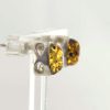 German Baltic Amber Classic Stud Earrings In 925 Silver Handmade ST0090 RRP£15!!!
