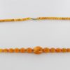 Antique German Baltic Amber Unique Butterscotch Beaded Necklace A0125 RRP£2950!!