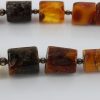 German Baltic Amber Natural Unique Bead Necklace Handmade A325 – RRP£1450!!!