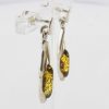 Italian Made Elegant German Baltic Amber 925 Silver Earrings E0101 RRP£30!!!