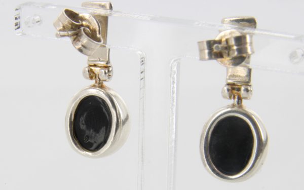 Italian Style Elegant German Baltic Amber 925 Silver Earrings E0103 RRP£45!!!