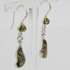 Italian Style Elegant German Baltic Amber 925 Silver Earrings E0096 RRP£35!!!