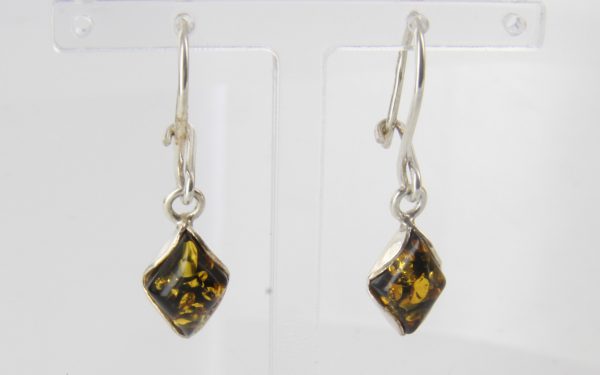 Italian Style Elegant German Baltic Amber Earrings E0109 RRP£25!!!