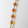 Italian Handmade German Amber Necklace in 18ct solid Gold Setting GN0101 RRP£3500!!!