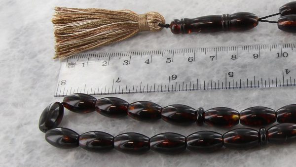 Genuine German Handmade Baltic Amber Worry Beads AW0075 RRP£375!!!