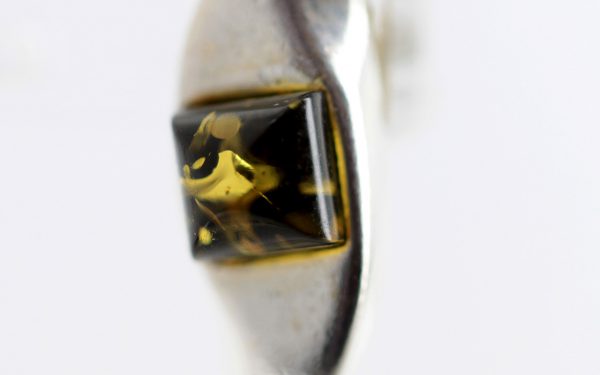 German Baltic Elegant Amber Stud Earrings Handmade In 925 Silver ST0088 RRP£20!!!