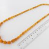 Antique German Baltic Amber Unique Butterscotch Beaded Necklace A0125 RRP£2950!!