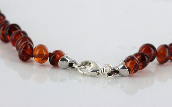 German Healing Power Genuine Natural Baltic Amber Necklace A0301 RRP£80!!!