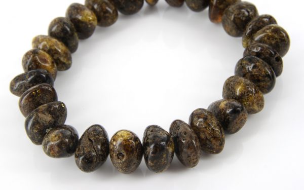 German Baltic Amber Handmade Unique Healing Genuine Bracelet W153- RRP £75!!!