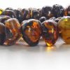 Dominican Blue Amber Natural Beaded Necklace First Grade Amber A0107 RRP£4950!!
