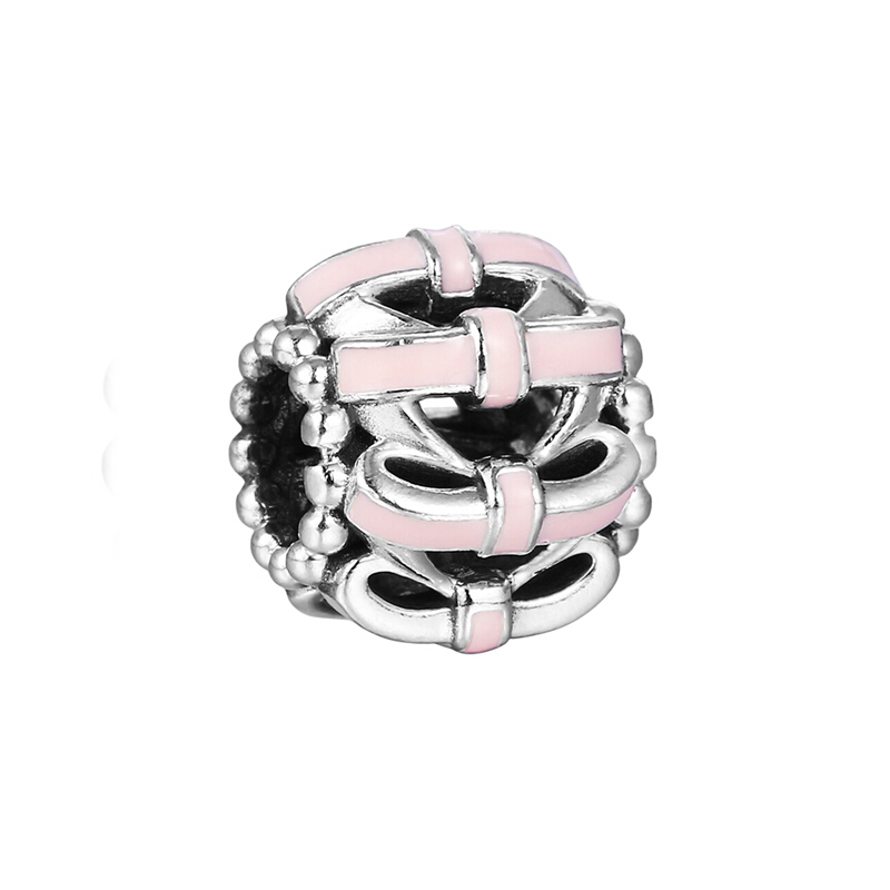 PANDORA S925ALE-SWEET SENTIMENTS OPENWORK SILVER CHARM -791778EN40 RRP£75!!!