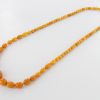 Antique German Baltic Amber Unique Butterscotch Beaded Necklace A0125 RRP£2950!!