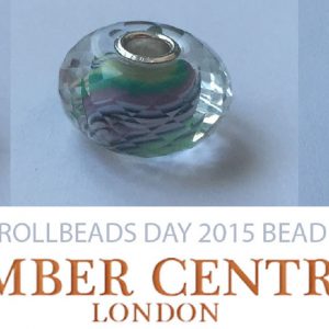 GENUINE TROLLBEADS FACETED MURANO CHARM-SPECIAL BEAD -63902 RRP£45!!!