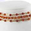 Italian Handmade German Amber Necklace/Choker in 18ct solid Gold GN0107 RRP£3000!!!