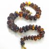 Dominican Blue Amber Natural Beaded Necklace First Grade Amber A0107 RRP£4950!!