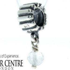 Pandora 925 ALE Rock Quartz Charm Bead Birthstone Dangle - 790166BK RRP£45!!!