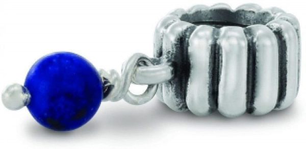 Pandora Genuine 925 ALE LAPIS Lazuli Dangle BIRTHSTONE Charm - 790166L RRP£45!!!
