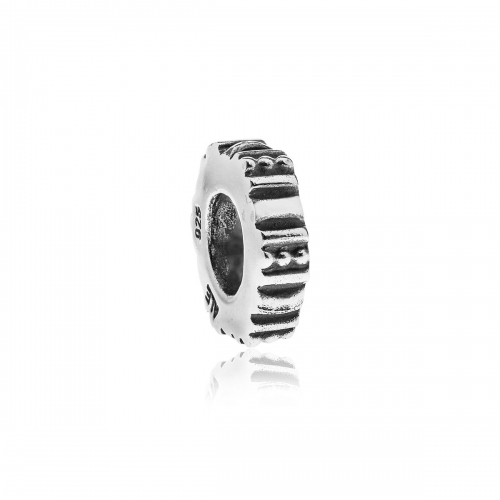 RARE!!!Genuine Pandora 925 ALE Silver Spacer Charm - 790262 RRP£40!!!