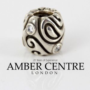 Genuine Pandora 925 ALE Silver Zirconia "DAY DREAM" Charm - 790548CZ RRP£65!!!