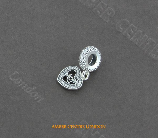 GENUINE PANDORA CHARM S925 ALE-Centre Of My Heart -791521CZ RRP£55!!!