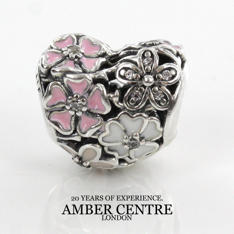 Genuine 925 Sterling Silver Poetic Blooms Bracelet Charm 791825ENMX