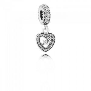 GENUINE PANDORA CHARM S925 ALE-Centre Of My Heart -791521CZ RRP£55!!!