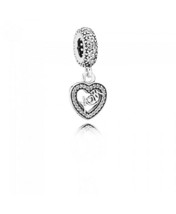 GENUINE PANDORA CHARM S925 ALE-Centre Of My Heart -791521CZ RRP£55!!!