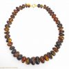 Dominican Blue Amber Natural Beaded Necklace First Grade Amber A0107 RRP£4950!!