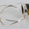 German Baltic Amber Handmade Bangle Solid 925 Sterling Silver - BAN045 - RRP£245!!!