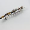 Italian Design Handmade German Baltic Amber Parrot Brooch 925 Silver BD055 RRP£130!!!
