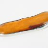 Antique Butterscotch Baltic Amber Handmade 925 Silver Brooch BD066 RRP£2500!!!