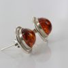 Classic German Baltic Amber Handmade Stud Earrings 925 Silver ST0031 RRP£ 39!!!