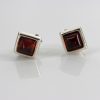 Classic German Baltic Amber Handmade Stud Earrings 925 Silver ST0041 RRP£13!!!