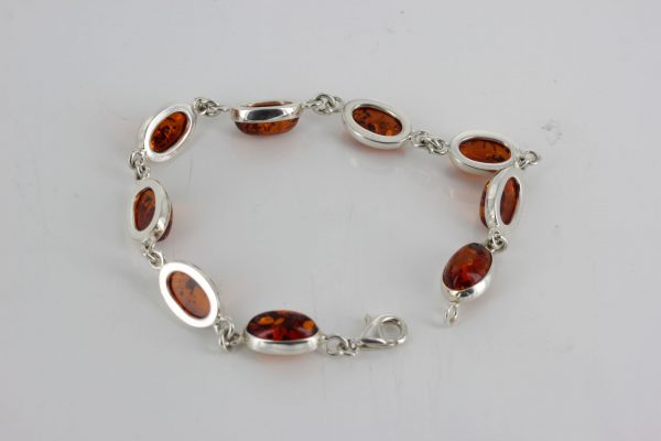 Italian Handmade German Baltic Amber Set 925 Sterling Silver- SET25 RRP£199!!