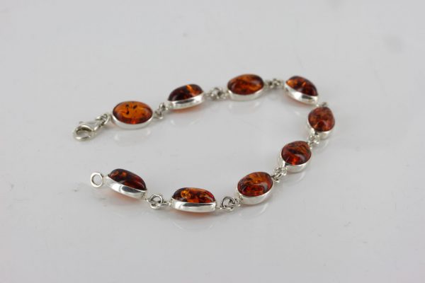Italian Handmade German Baltic Amber Set 925 Sterling Silver- SET25 RRP£199!!