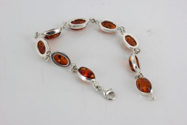Italian Handmade German Baltic Amber Set 925 Sterling Silver- SET25 RRP£199!!