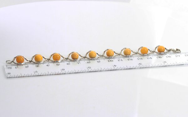 Antique Butterscotch German Baltic Amber Set includes Necklace/Earrings/Bracelet 925 Sterling Silver SET26 RRP£990!!!