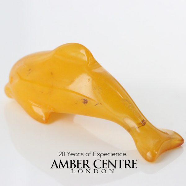 Antique German Baltic Amber Genuine Butterscotch Carving CAR0086 RRP£295!!!