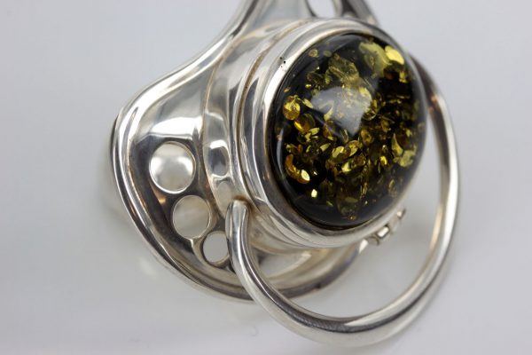 German Mother’s Treasure Box/Dummy 925 Silver Baltic Amber CAR0115 RRP£395!!!