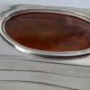 German Antique Trinket Box with Baltic Amber 925 Silver CAR0118 RRP£1000!!!