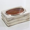 German Antique Trinket Box with Baltic Amber 925 Silver CAR0118 RRP£1000!!!
