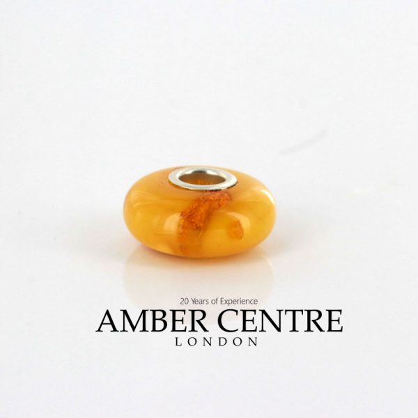 Like Trollbeads Pandora German Baltic Amber Charm For European Bracelets CHA10 RRP£60!!!