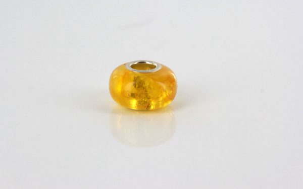 Like Trollbeads Pandora German Baltic Amber Charm For European Bracelets CHA12 RRP£50!!!